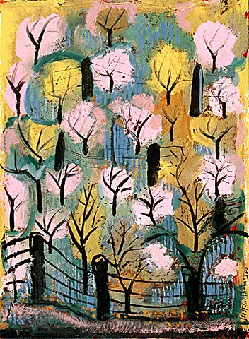 Landscape with Fence