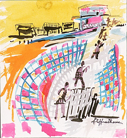 People in Cityscape