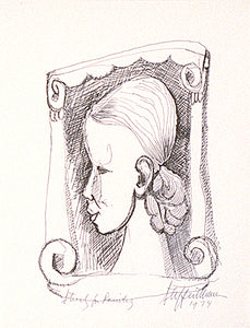 Profile Study for Painting